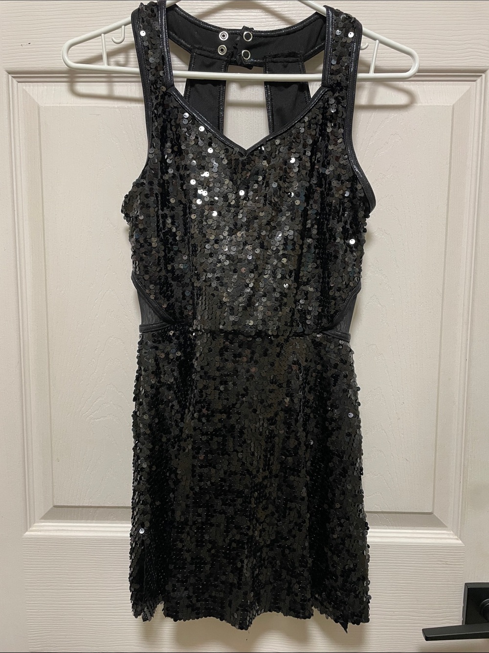 Balera | Black | Sequin | Racerback | Mini | Dancewear | Performance | Size SA